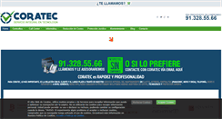 Desktop Screenshot of coratec.net
